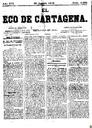 [Ejemplar] Eco de Cartagena, El (Cartagena). 28/8/1876.