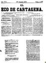 [Ejemplar] Eco de Cartagena, El (Cartagena). 29/8/1876.