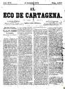 [Ejemplar] Eco de Cartagena, El (Cartagena). 4/10/1876.