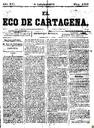 [Ejemplar] Eco de Cartagena, El (Cartagena). 5/10/1876.
