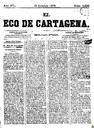 [Ejemplar] Eco de Cartagena, El (Cartagena). 10/10/1876.