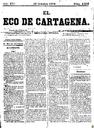 [Issue] Eco de Cartagena, El (Cartagena). 13/10/1876.