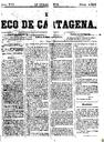 [Ejemplar] Eco de Cartagena, El (Cartagena). 16/10/1876.