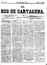 [Ejemplar] Eco de Cartagena, El (Cartagena). 19/10/1876.
