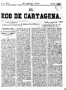 [Ejemplar] Eco de Cartagena, El (Cartagena). 27/10/1876.