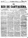 [Ejemplar] Eco de Cartagena, El (Cartagena). 31/10/1876.