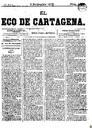 [Issue] Eco de Cartagena, El (Cartagena). 2/11/1876.