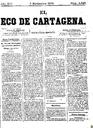 [Ejemplar] Eco de Cartagena, El (Cartagena). 7/11/1876.