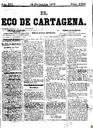 [Issue] Eco de Cartagena, El (Cartagena). 18/11/1876.