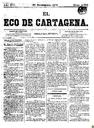 [Issue] Eco de Cartagena, El (Cartagena). 25/11/1876.