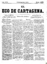 [Ejemplar] Eco de Cartagena, El (Cartagena). 2/12/1876.