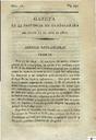 [Title] Gazeta de la Provincia de Guadalaxara (Guadalajara). 13/7–3/8/1811.