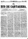 [Ejemplar] Eco de Cartagena, El (Cartagena). 7/12/1876.