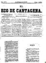 [Ejemplar] Eco de Cartagena, El (Cartagena). 14/12/1876.