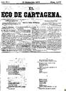 [Ejemplar] Eco de Cartagena, El (Cartagena). 18/12/1876.