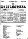 [Issue] Eco de Cartagena, El (Cartagena). 19/12/1876.