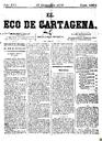[Ejemplar] Eco de Cartagena, El (Cartagena). 27/12/1876.