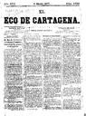 [Issue] Eco de Cartagena, El (Cartagena). 4/1/1877.