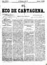 [Ejemplar] Eco de Cartagena, El (Cartagena). 8/1/1877.