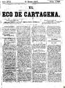 [Ejemplar] Eco de Cartagena, El (Cartagena). 11/1/1877.