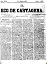[Issue] Eco de Cartagena, El (Cartagena). 20/1/1877.