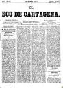 [Ejemplar] Eco de Cartagena, El (Cartagena). 26/1/1877.