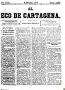 [Ejemplar] Eco de Cartagena, El (Cartagena). 8/2/1877.