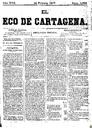 [Ejemplar] Eco de Cartagena, El (Cartagena). 14/2/1877.