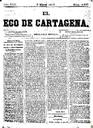 [Issue] Eco de Cartagena, El (Cartagena). 5/3/1877.