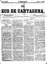 [Issue] Eco de Cartagena, El (Cartagena). 6/3/1877.