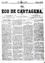 [Ejemplar] Eco de Cartagena, El (Cartagena). 10/3/1877.