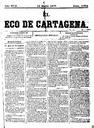 [Ejemplar] Eco de Cartagena, El (Cartagena). 13/3/1877.