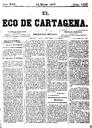 [Ejemplar] Eco de Cartagena, El (Cartagena). 14/3/1877.