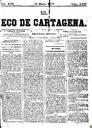 [Ejemplar] Eco de Cartagena, El (Cartagena). 15/3/1877.