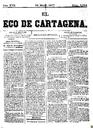 [Ejemplar] Eco de Cartagena, El (Cartagena). 24/3/1877.