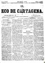 [Ejemplar] Eco de Cartagena, El (Cartagena). 26/3/1877.