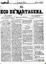 [Ejemplar] Eco de Cartagena, El (Cartagena). 2/4/1877.
