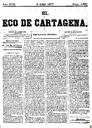 [Issue] Eco de Cartagena, El (Cartagena). 3/4/1877.