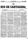 [Ejemplar] Eco de Cartagena, El (Cartagena). 4/4/1877.