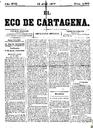 [Ejemplar] Eco de Cartagena, El (Cartagena). 12/4/1877.