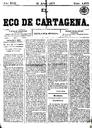 [Ejemplar] Eco de Cartagena, El (Cartagena). 21/4/1877.