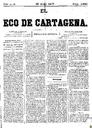 [Ejemplar] Eco de Cartagena, El (Cartagena). 25/4/1877.
