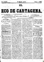 [Issue] Eco de Cartagena, El (Cartagena). 3/5/1877.