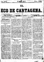 [Issue] Eco de Cartagena, El (Cartagena). 9/5/1877.