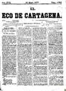 [Ejemplar] Eco de Cartagena, El (Cartagena). 12/5/1877.