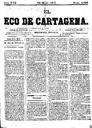 [Ejemplar] Eco de Cartagena, El (Cartagena). 14/5/1877.