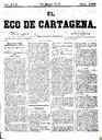 [Ejemplar] Eco de Cartagena, El (Cartagena). 15/5/1877.