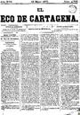 [Issue] Eco de Cartagena, El (Cartagena). 19/5/1877.