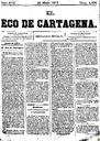 [Ejemplar] Eco de Cartagena, El (Cartagena). 26/5/1877.