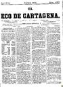 [Issue] Eco de Cartagena, El (Cartagena). 9/6/1877.